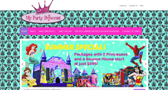 Desktop Screenshot of mypartyprincess.com